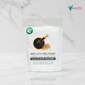 MIX SOY PROTEIN ISOLATE POWDER WITH BLACK SESAME 500g