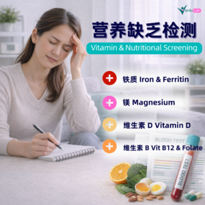 营养缺乏检测 Cover VITAMIN & NUTRITIONAL SCREENING 营养缺乏检测