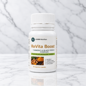 ReVita Boost Supplement Bottle KAWM Revita Boost 90s